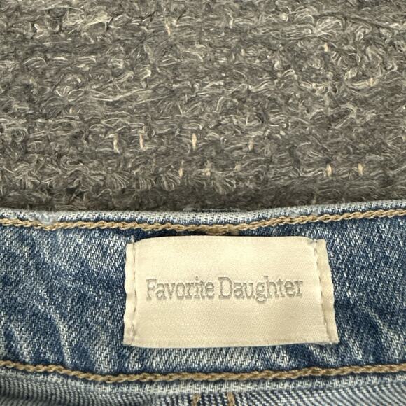 Favorite Daughter Jeans Women 30 Light Wash Otto High Rise Boyfriend Stretch - Picture 7 of 14